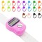 Knit Counter Knitting Crochet Stitch Marker Row Counter,Finger Digital Counter,Stitch counters for Crocheting,Finger Counter with 20pcs Stitch Marker(Random Color)